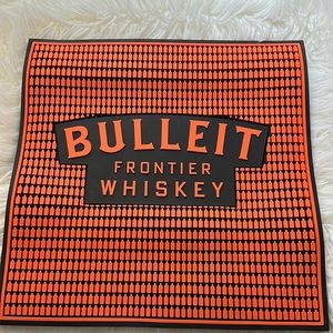 NWOT Bulleit Whiskey Large  Silicone Barmat
